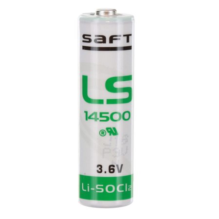 Saft LS14500 AA Battery 3.6V 2600mAh Lithium replaces Maxell Tadiran and more LS14500